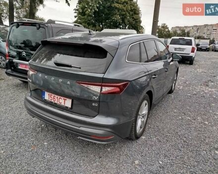 Серый Шкода Enyaq iV, объемом двигателя 0 л и пробегом 180 тыс. км за 22222 $, фото 6 на Automoto.ua