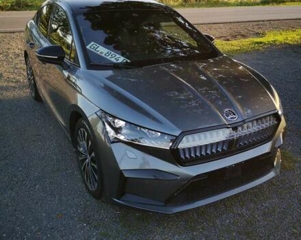 Серый Шкода Enyaq iV, объемом двигателя 0 л и пробегом 41 тыс. км за 33300 $, фото 2 на Automoto.ua