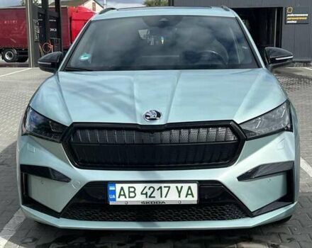 Серый Шкода Enyaq iV, объемом двигателя 0 л и пробегом 44 тыс. км за 33400 $, фото 9 на Automoto.ua