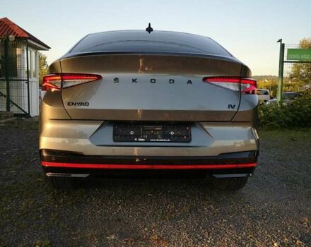 Серый Шкода Enyaq iV, объемом двигателя 0 л и пробегом 41 тыс. км за 33300 $, фото 18 на Automoto.ua