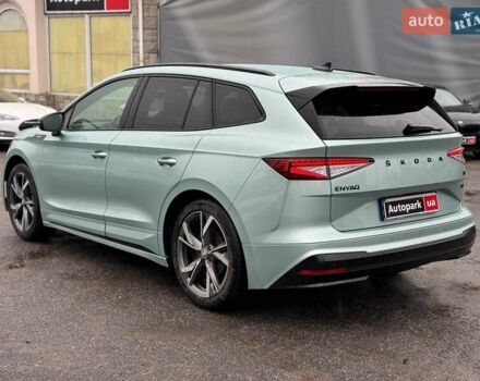 Серый Шкода Enyaq iV, объемом двигателя 0 л и пробегом 46 тыс. км за 31690 $, фото 8 на Automoto.ua