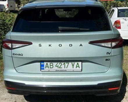 Серый Шкода Enyaq iV, объемом двигателя 0 л и пробегом 44 тыс. км за 33400 $, фото 22 на Automoto.ua