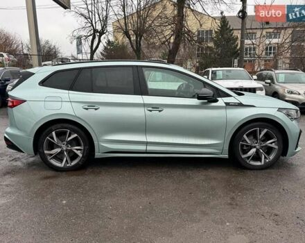 Серый Шкода Enyaq iV, объемом двигателя 0 л и пробегом 46 тыс. км за 31690 $, фото 5 на Automoto.ua
