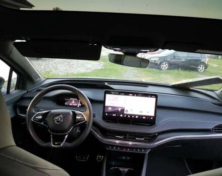 Серый Шкода Enyaq iV, объемом двигателя 0 л и пробегом 41 тыс. км за 33300 $, фото 14 на Automoto.ua