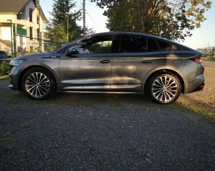 Серый Шкода Enyaq iV, объемом двигателя 0 л и пробегом 41 тыс. км за 33300 $, фото 7 на Automoto.ua