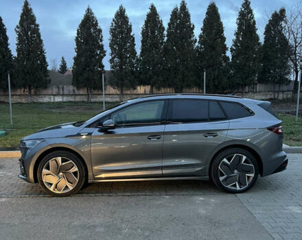 Сірий Шкода Enyaq iV, об'ємом двигуна 0 л та пробігом 35 тис. км за 35800 $, фото 3 на Automoto.ua