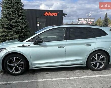 Серый Шкода Enyaq iV, объемом двигателя 0 л и пробегом 44 тыс. км за 33400 $, фото 11 на Automoto.ua