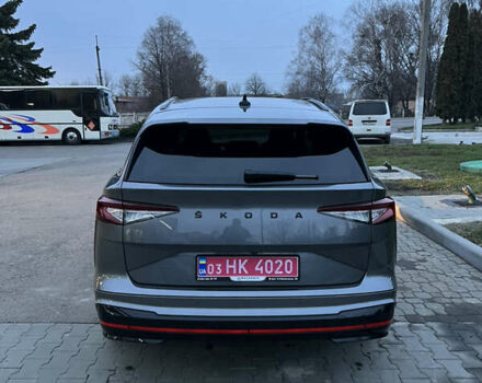 Сірий Шкода Enyaq iV, об'ємом двигуна 0 л та пробігом 35 тис. км за 35800 $, фото 5 на Automoto.ua