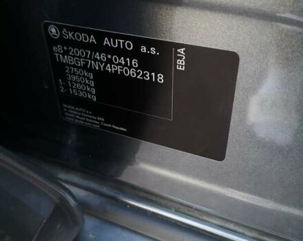 Серый Шкода Enyaq iV, объемом двигателя 0 л и пробегом 41 тыс. км за 33300 $, фото 17 на Automoto.ua