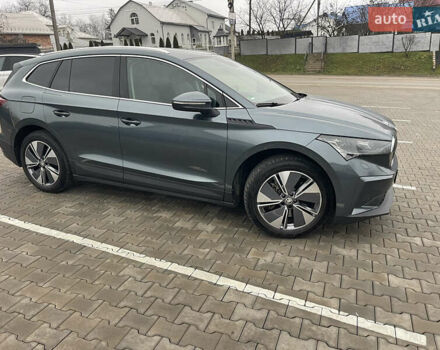 Серый Шкода Enyaq iV, объемом двигателя 0 л и пробегом 105 тыс. км за 23800 $, фото 7 на Automoto.ua