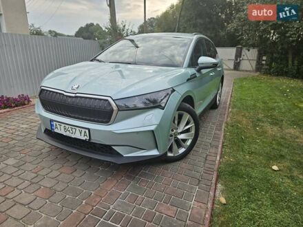 Шкода Enyaq iV 2021 у Івано-Франківську на Automoto.ua Сірий Шкода Enyaq iV, об'ємом двигуна 0 л та пробігом 105 тис. км за 19600 $, фото 1 на Automoto.ua