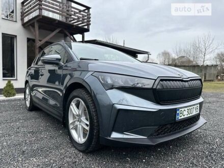 Сірий Шкода Enyaq iV, об'ємом двигуна 0 л та пробігом 53 тис. км за 31990 $, фото 1 на Automoto.ua