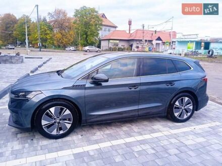 Серый Шкода Enyaq iV, объемом двигателя 0 л и пробегом 130 тыс. км за 27600 $, фото 1 на Automoto.ua