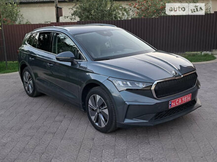 Шкода Enyaq iV 2021 в Львове на Automoto.ua Серый Шкода Enyaq iV, объемом двигателя 0 л и пробегом 58 тыс. км за 24499 $, фото 1 на Automoto.ua