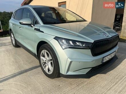 Шкода Enyaq iV 2022 у Ужгороді на Automoto.ua Сірий Шкода Enyaq iV, об'ємом двигуна 0 л та пробігом 13 тис. км за 32500 $, фото 1 на Automoto.ua