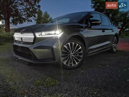 Серый Шкода Enyaq iV, объемом двигателя 0 л и пробегом 41 тыс. км за 33300 $, фото 1 на Automoto.ua