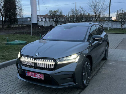 Сірий Шкода Enyaq iV, об'ємом двигуна 0 л та пробігом 35 тис. км за 35800 $, фото 1 на Automoto.ua