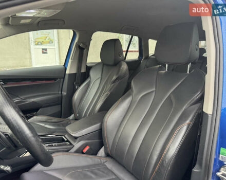 Синий Шкода Enyaq iV, объемом двигателя 0 л и пробегом 280 тыс. км за 17800 $, фото 22 на Automoto.ua