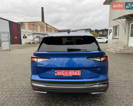 Синий Шкода Enyaq iV, объемом двигателя 0 л и пробегом 280 тыс. км за 17800 $, фото 5 на Automoto.ua