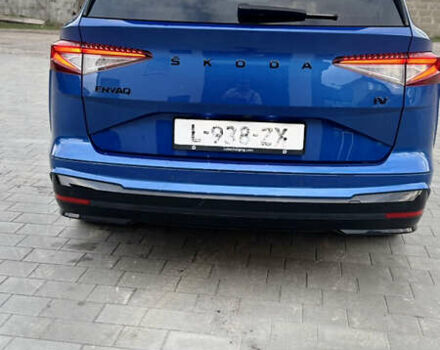Синий Шкода Enyaq iV, объемом двигателя 0 л и пробегом 195 тыс. км за 21900 $, фото 25 на Automoto.ua