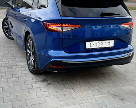 Синий Шкода Enyaq iV, объемом двигателя 0 л и пробегом 195 тыс. км за 21900 $, фото 27 на Automoto.ua