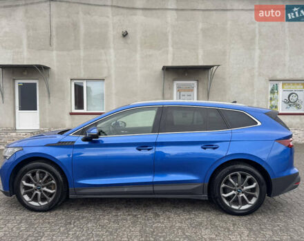 Синий Шкода Enyaq iV, объемом двигателя 0 л и пробегом 280 тыс. км за 17800 $, фото 7 на Automoto.ua