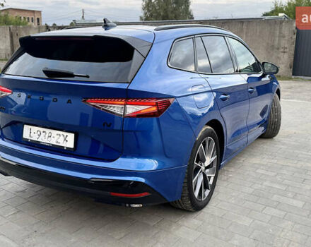 Синий Шкода Enyaq iV, объемом двигателя 0 л и пробегом 195 тыс. км за 21900 $, фото 22 на Automoto.ua