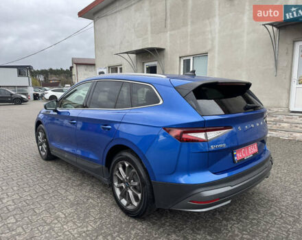Синий Шкода Enyaq iV, объемом двигателя 0 л и пробегом 280 тыс. км за 17800 $, фото 6 на Automoto.ua