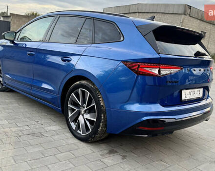 Синий Шкода Enyaq iV, объемом двигателя 0 л и пробегом 195 тыс. км за 21900 $, фото 28 на Automoto.ua