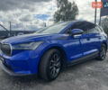 Синий Шкода Enyaq iV, объемом двигателя 0 л и пробегом 97 тыс. км за 19900 $, фото 1 на Automoto.ua