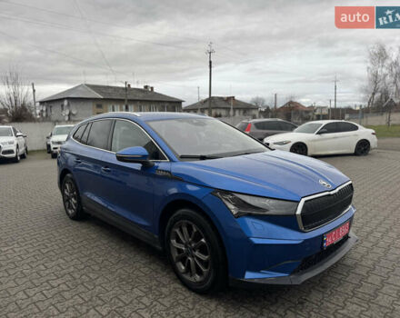 Синий Шкода Enyaq iV, объемом двигателя 0 л и пробегом 280 тыс. км за 17800 $, фото 2 на Automoto.ua