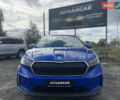 Синий Шкода Enyaq iV, объемом двигателя 0 л и пробегом 97 тыс. км за 19900 $, фото 4 на Automoto.ua