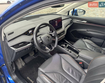 Синий Шкода Enyaq iV, объемом двигателя 0 л и пробегом 280 тыс. км за 17800 $, фото 23 на Automoto.ua