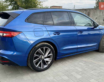 Синий Шкода Enyaq iV, объемом двигателя 0 л и пробегом 195 тыс. км за 21900 $, фото 23 на Automoto.ua