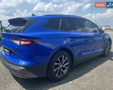 Синий Шкода Enyaq iV, объемом двигателя 0 л и пробегом 88 тыс. км за 18900 $, фото 6 на Automoto.ua