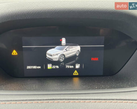 Синий Шкода Enyaq iV, объемом двигателя 0 л и пробегом 280 тыс. км за 17800 $, фото 24 на Automoto.ua