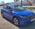 Синий Шкода Enyaq iV, объемом двигателя 0 л и пробегом 15 тыс. км за 24500 $, фото 1 на Automoto.ua