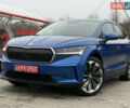 Синий Шкода Enyaq iV, объемом двигателя 0 л и пробегом 149 тыс. км за 21900 $, фото 1 на Automoto.ua