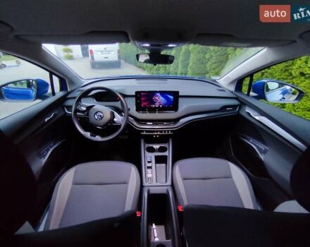 Синий Шкода Enyaq iV, объемом двигателя 0 л и пробегом 47 тыс. км за 22500 $, фото 11 на Automoto.ua
