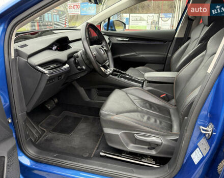 Синий Шкода Enyaq iV, объемом двигателя 0 л и пробегом 149 тыс. км за 21900 $, фото 15 на Automoto.ua