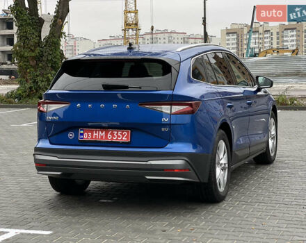 Синий Шкода Enyaq iV, объемом двигателя 0 л и пробегом 130 тыс. км за 22500 $, фото 12 на Automoto.ua