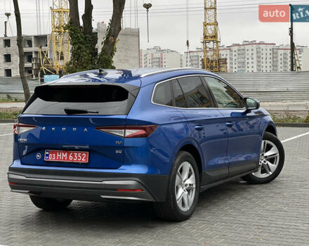Синий Шкода Enyaq iV, объемом двигателя 0 л и пробегом 130 тыс. км за 22500 $, фото 13 на Automoto.ua