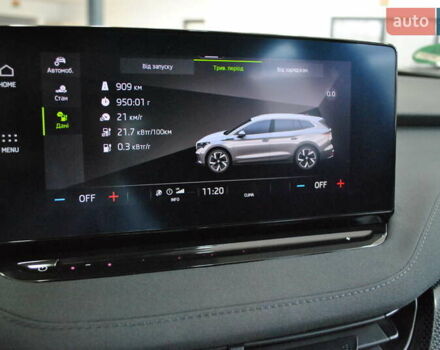 Синій Шкода Enyaq iV, об'ємом двигуна 0 л та пробігом 20 тис. км за 24200 $, фото 51 на Automoto.ua