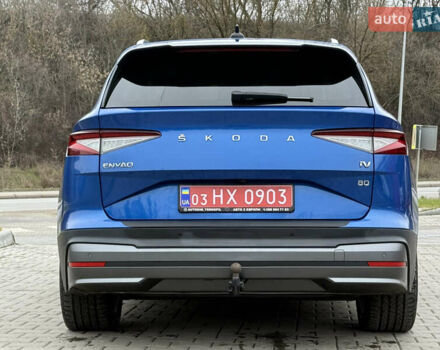 Синий Шкода Enyaq iV, объемом двигателя 0 л и пробегом 149 тыс. км за 21900 $, фото 6 на Automoto.ua