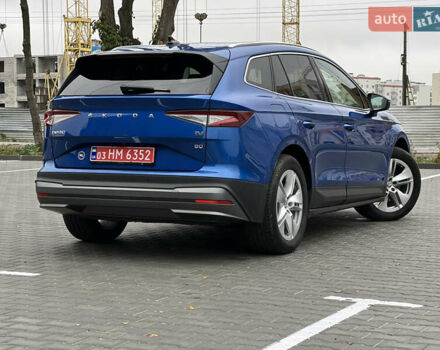 Синий Шкода Enyaq iV, объемом двигателя 0 л и пробегом 130 тыс. км за 22500 $, фото 14 на Automoto.ua