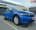 Синий Шкода Enyaq iV, объемом двигателя 0 л и пробегом 47 тыс. км за 22500 $, фото 3 на Automoto.ua
