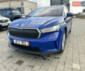 Синий Шкода Enyaq iV, объемом двигателя 0 л и пробегом 98 тыс. км за 26900 $, фото 10 на Automoto.ua