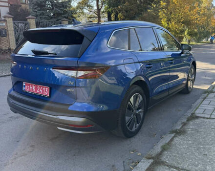 Шкода Enyaq iV 2023 в Луцке на Automoto.ua Синий Шкода Enyaq iV, объемом двигателя 0 л и пробегом 25 тыс. км за 31200 $, фото 8 на Automoto.ua