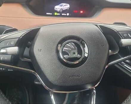 Синий Шкода Enyaq iV, объемом двигателя 0 л и пробегом 72 тыс. км за 25900 $, фото 17 на Automoto.ua