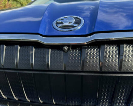 Синий Шкода Enyaq iV, объемом двигателя 0 л и пробегом 77 тыс. км за 29900 $, фото 14 на Automoto.ua